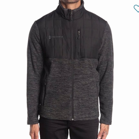 Free Country Filament Fleece Mixed Media Jacket - Picture 3 of 5